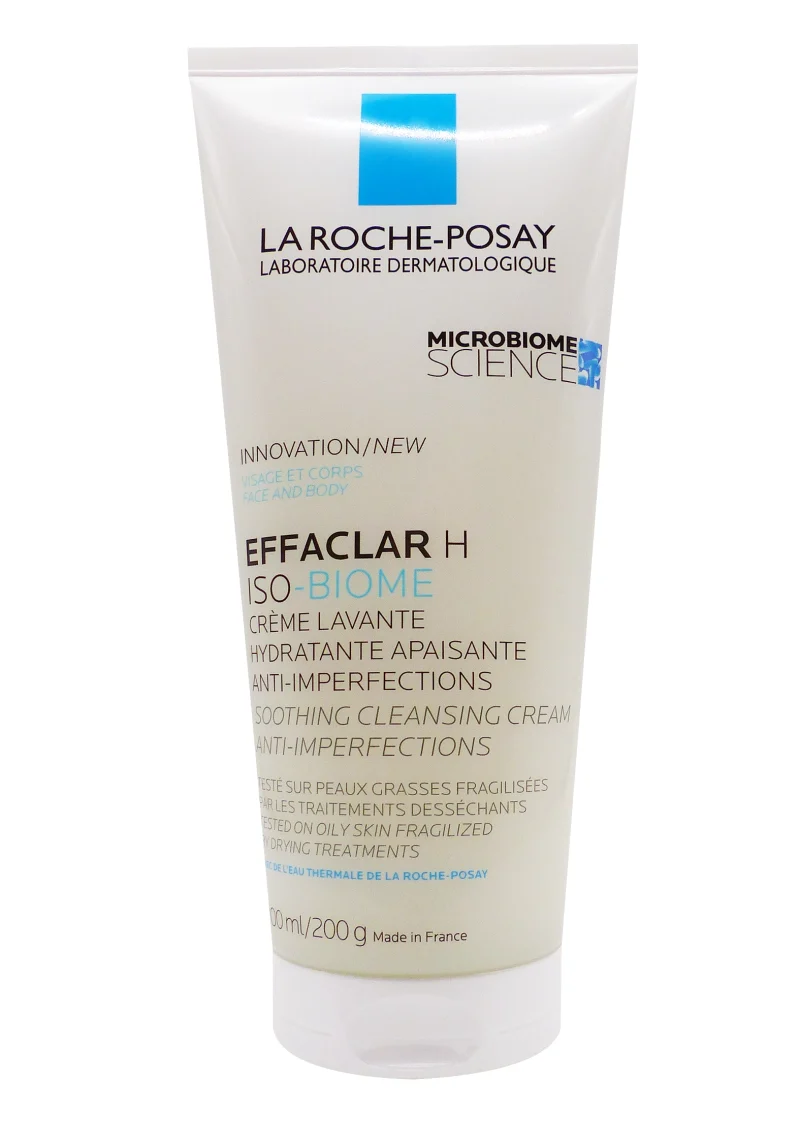 effaclar h iso biome creme lavante 200 ml la roche posay