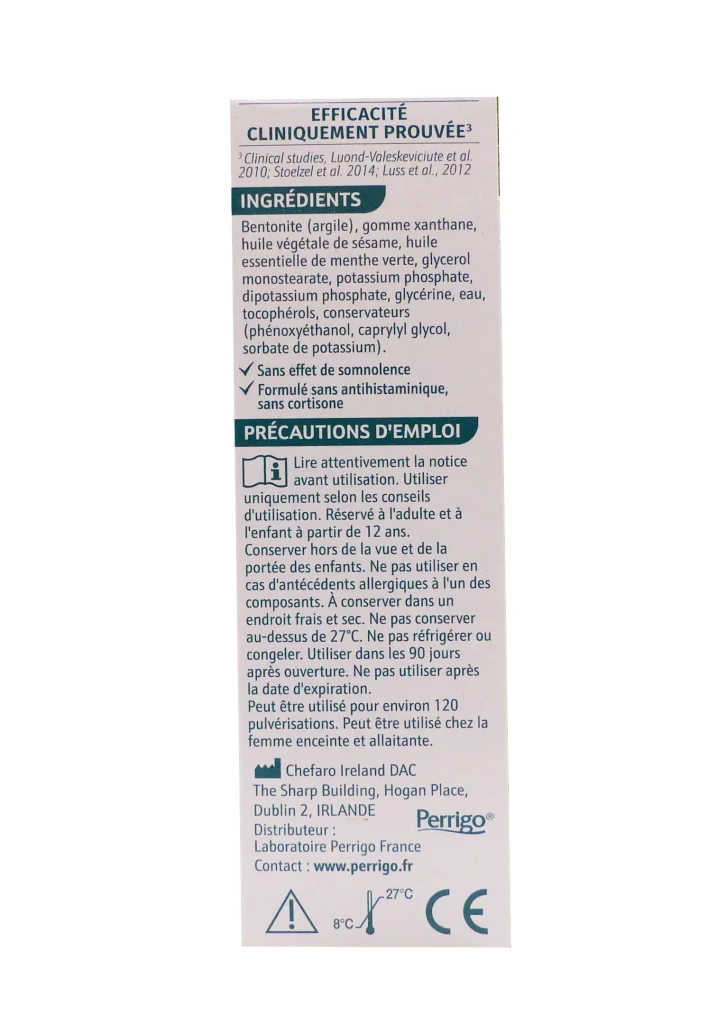 PHYTOSUN SPRAY NASAL ALLERGIE 20 ML 3 efficacite cliniquement prouvee