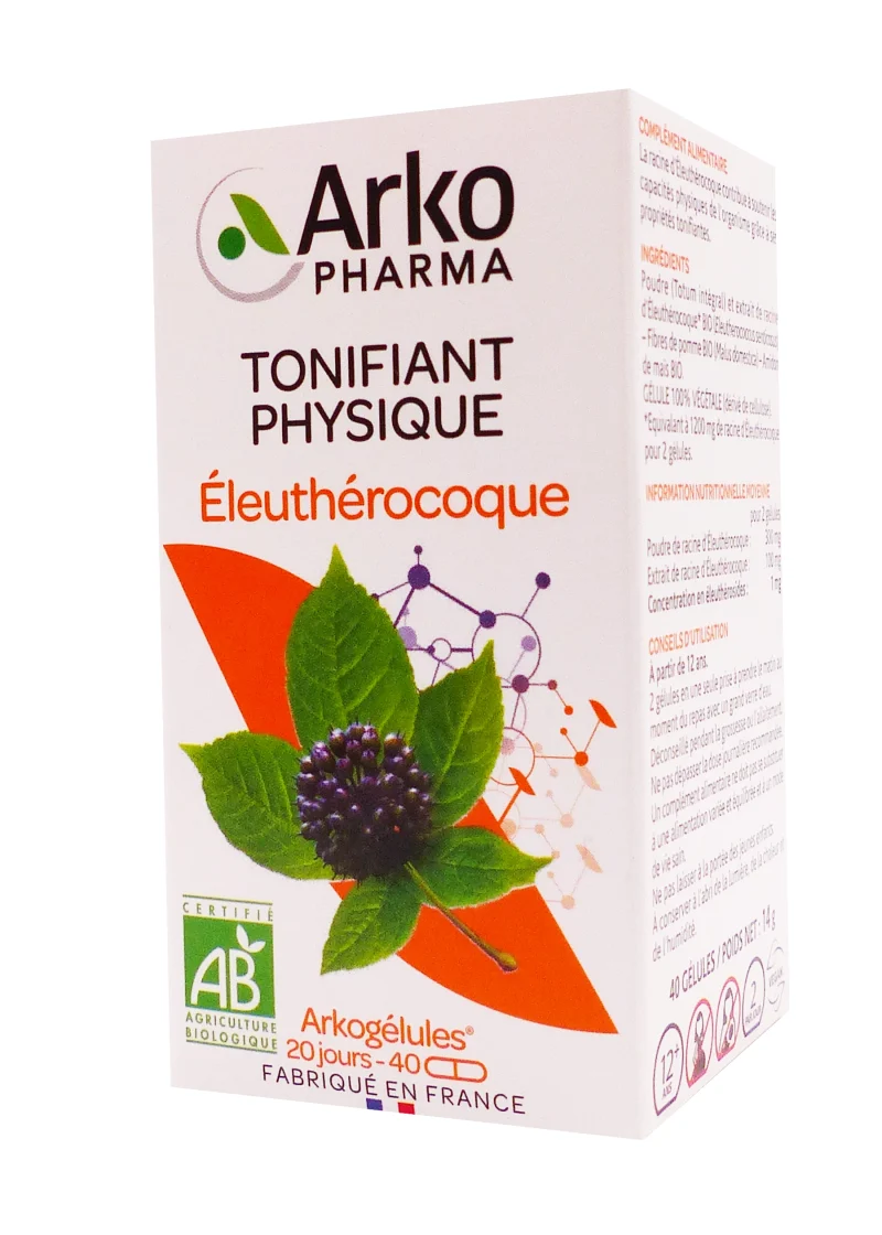 eleuthérocoque 40 gélules
