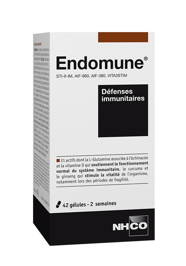 NHCO ENDOMUNE 42 GELULES 6 endomune