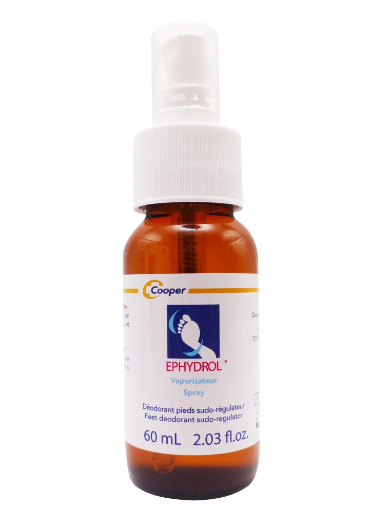 EPHYDROL DEODORANT PIEDS SPRAY 60ML 3 ephydrol spray 60 ml bouteille