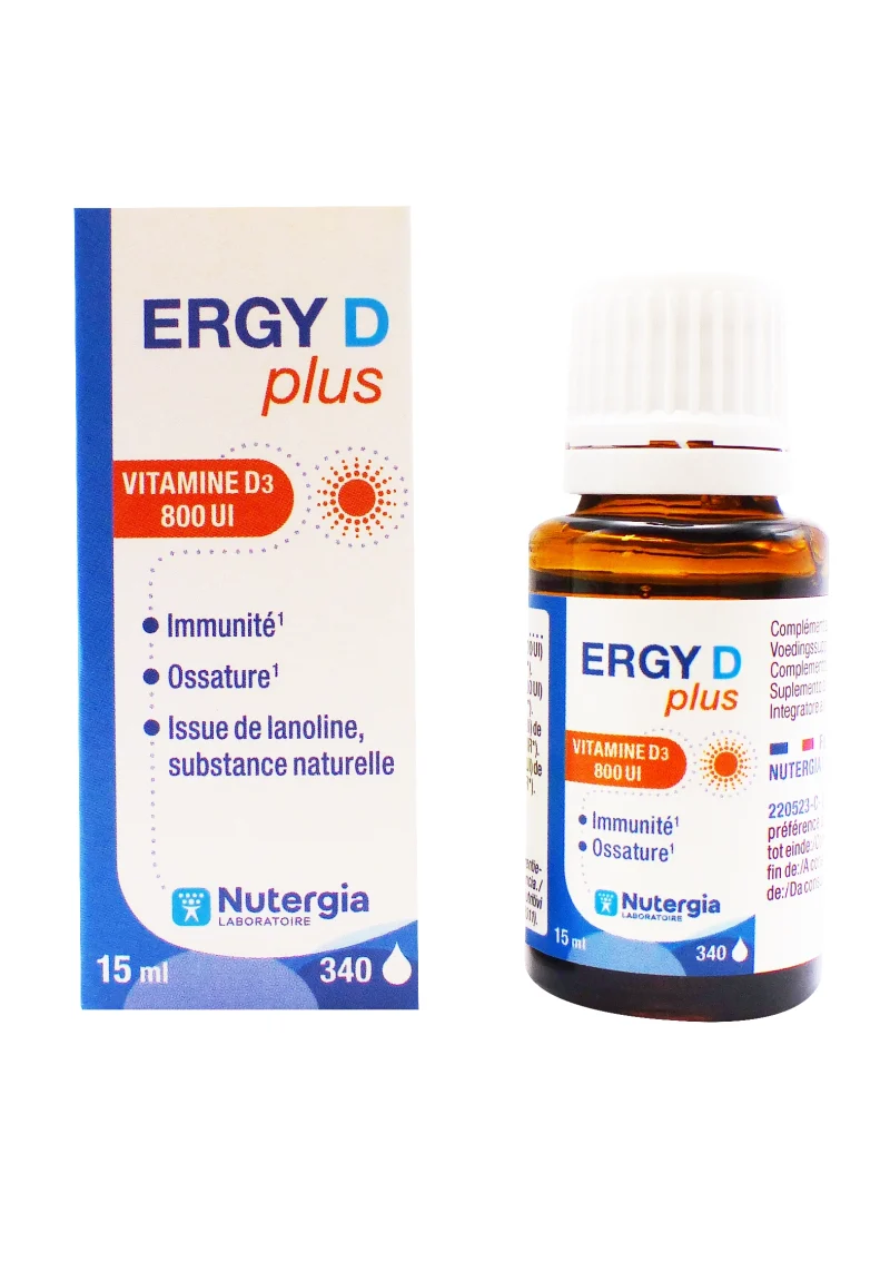 ergy D plus 15 ml nutergia