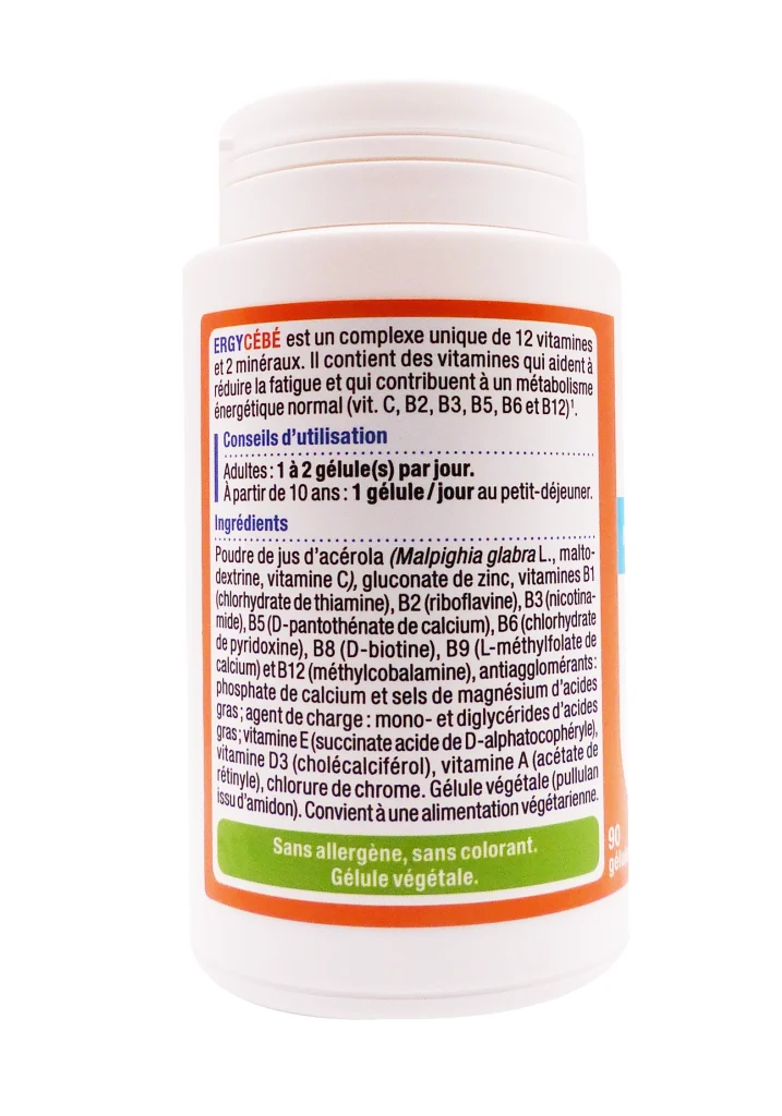 ergycebe dos 90 gelules