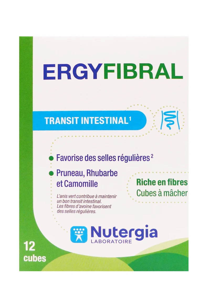 ergyfibral 12 cubes nutergia