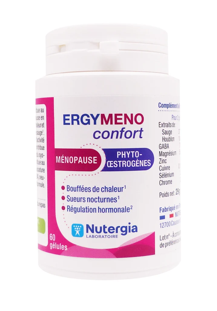 ergymeno confort 60 gelules nutergia