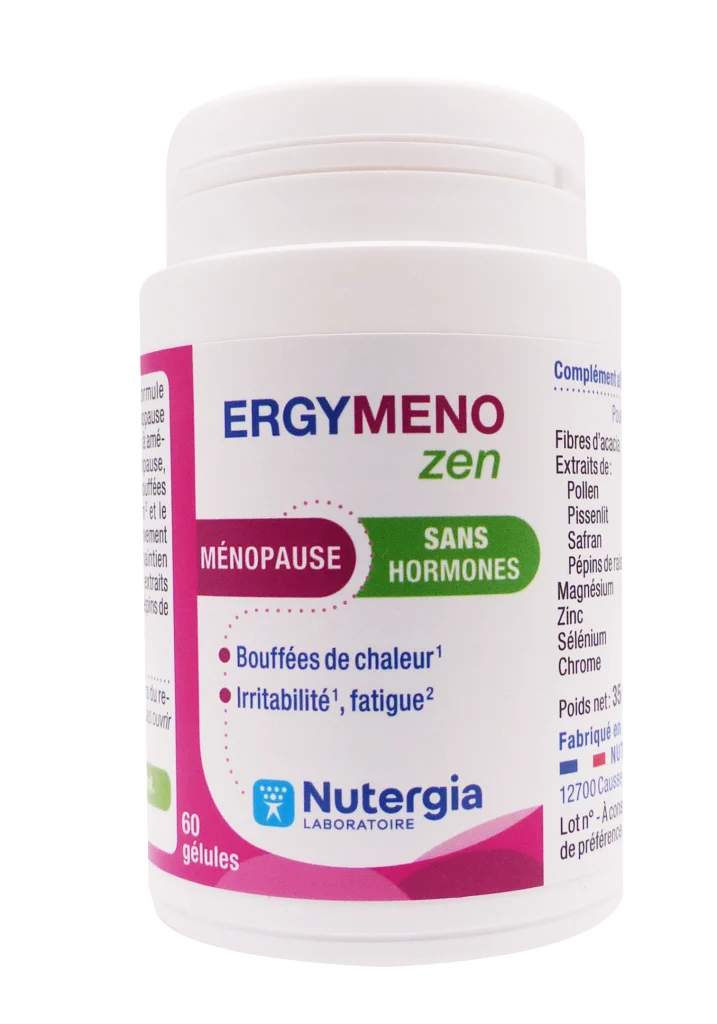 ERGYMENO ZEN 60 GELULES NUTERGIA 2 ergymeno zen