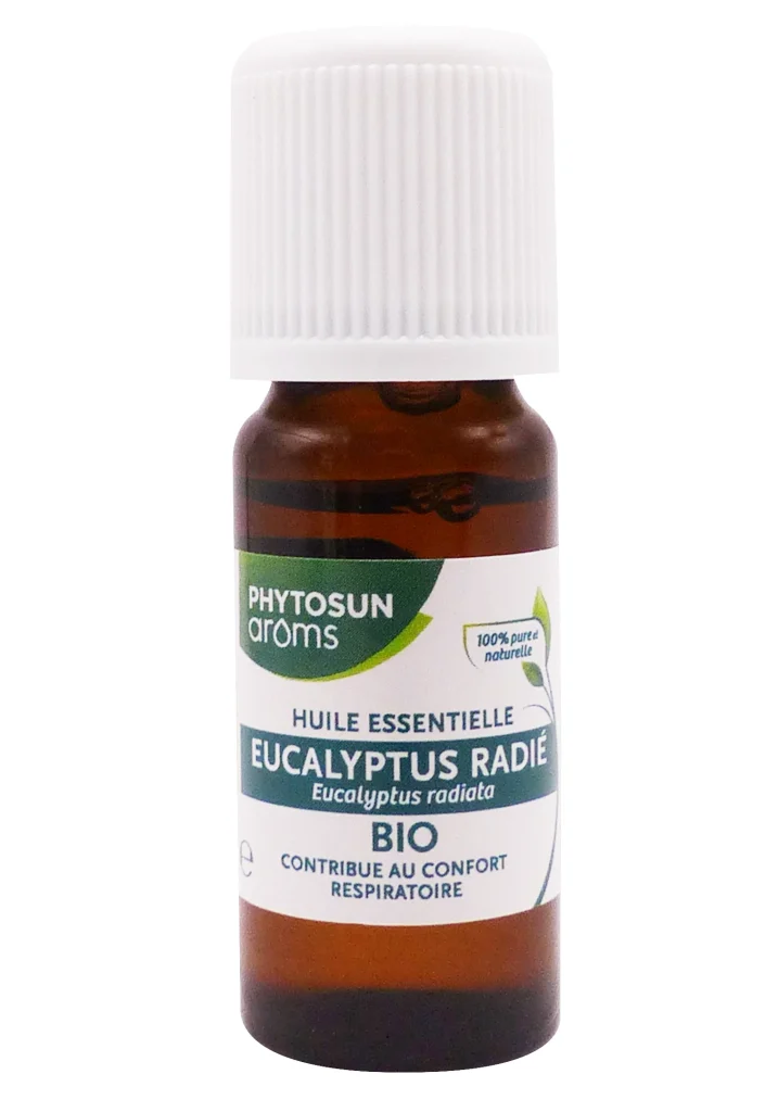PHYTOSUN ARÔMS HUILE ESSENTIELLE EUCALYPTUS RADIE BIO 10ML 3 eucalyptus radie bio