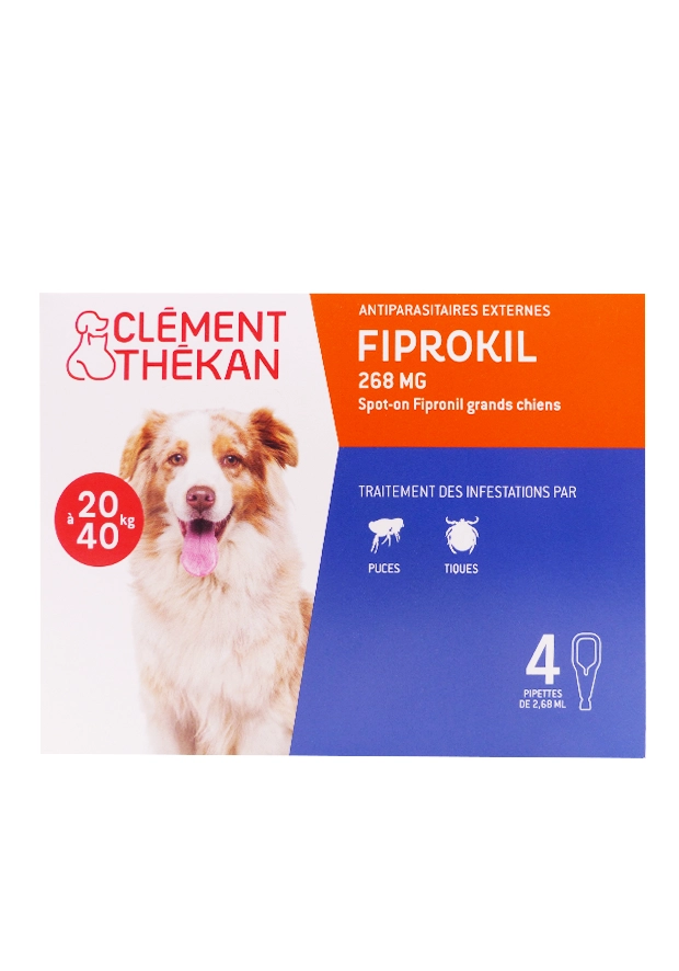 fiprokil 268 mg chiens 20-40 kg