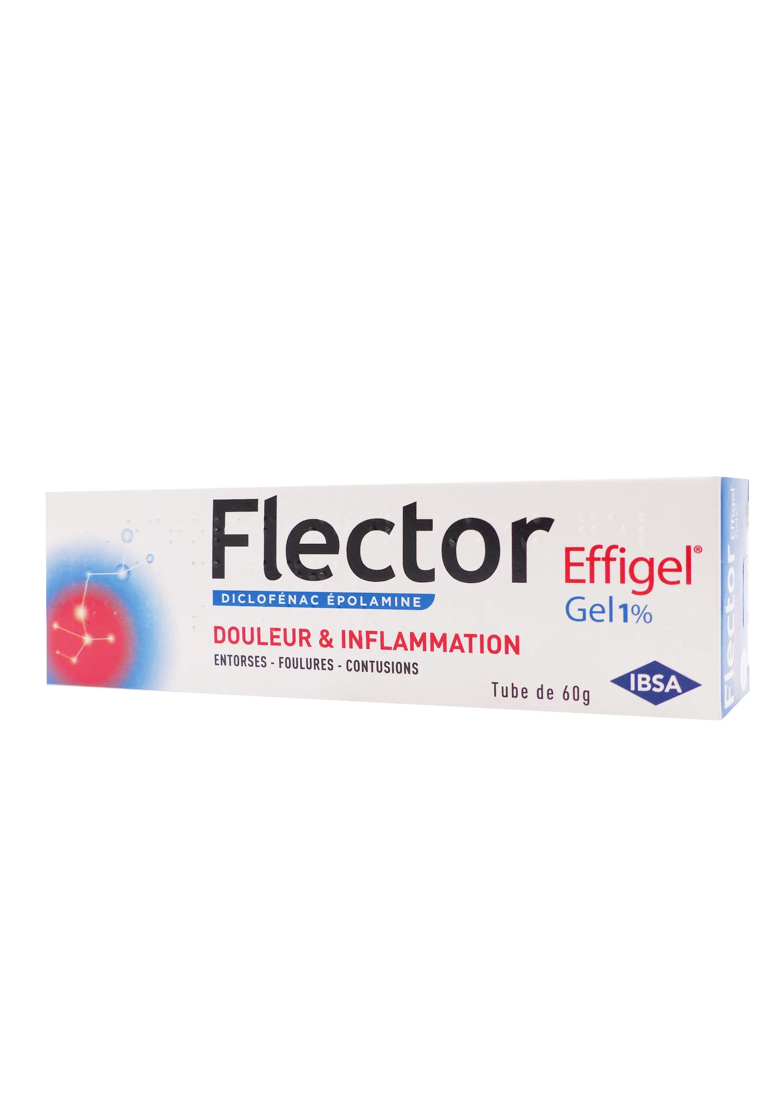 FLECTOR EFFIGEL 1% GEL TUBE 60G 1 flector 60g
