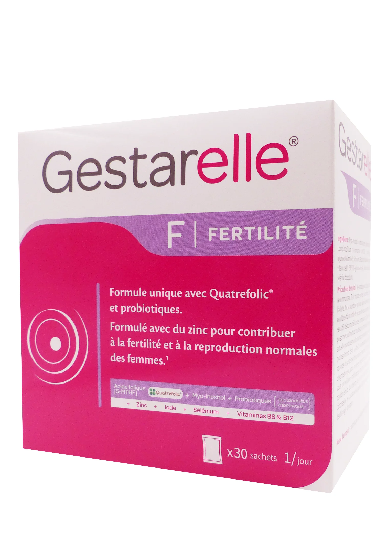 GESTARELLE FERTILITE 30 SACHETS 1 gestarelle 30 sachets