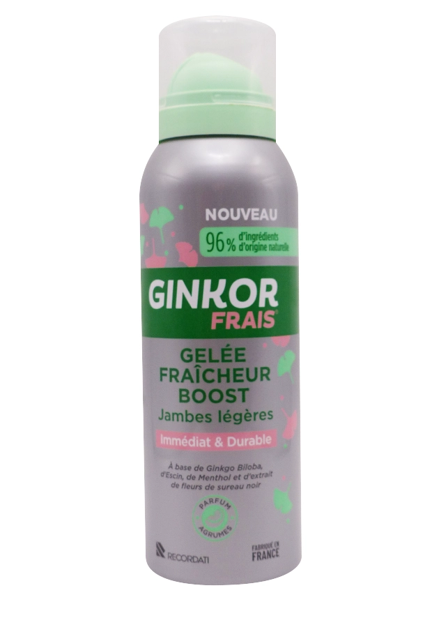 GINKOR FRAIS GELEE FRAICHEUR BOOST 100ML 2 ginkor gelée spray