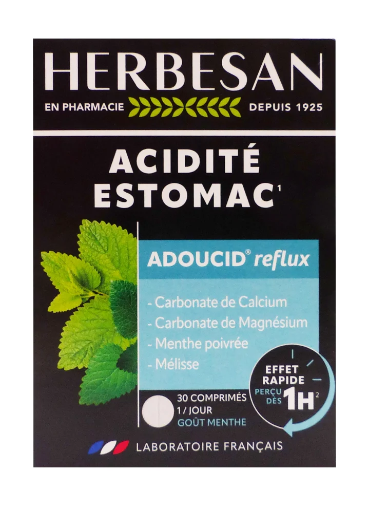 herbesan adoucid reflux 30 comprimes