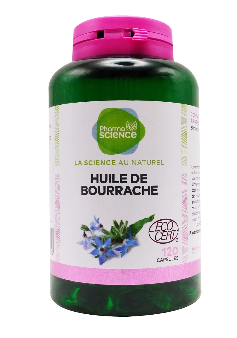 huile de bourrache 120 capsules