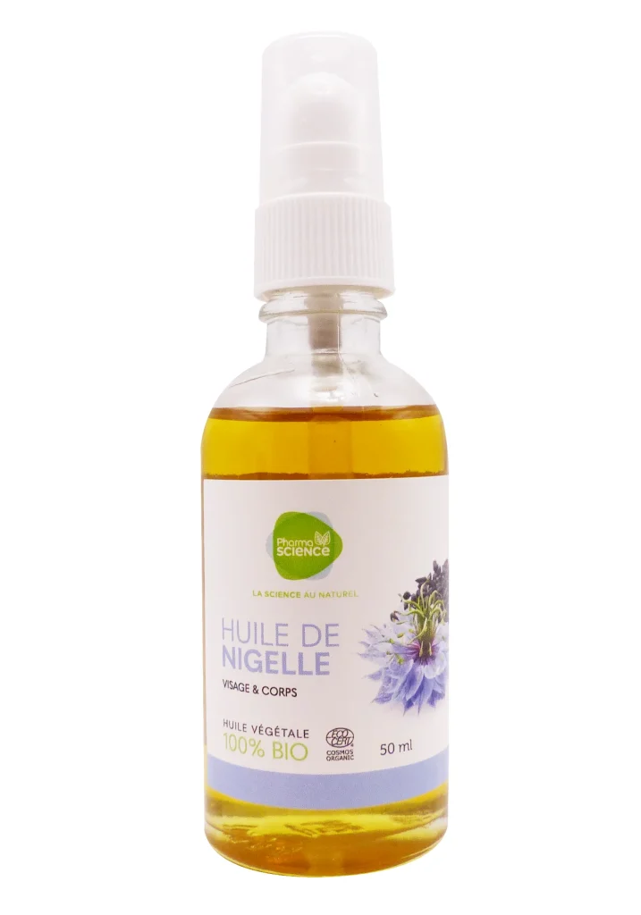 PHARMASCIENCE HUILE NIGELLE 50ML 4 huile de nigelle