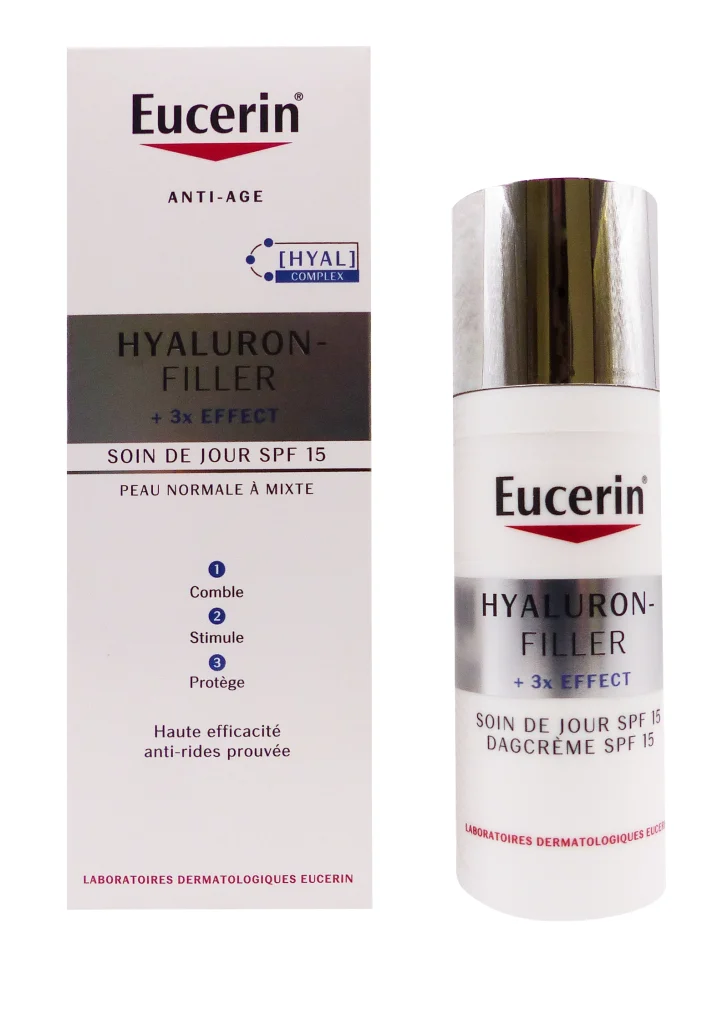 hyluron filler 3x effect soin jour spf15