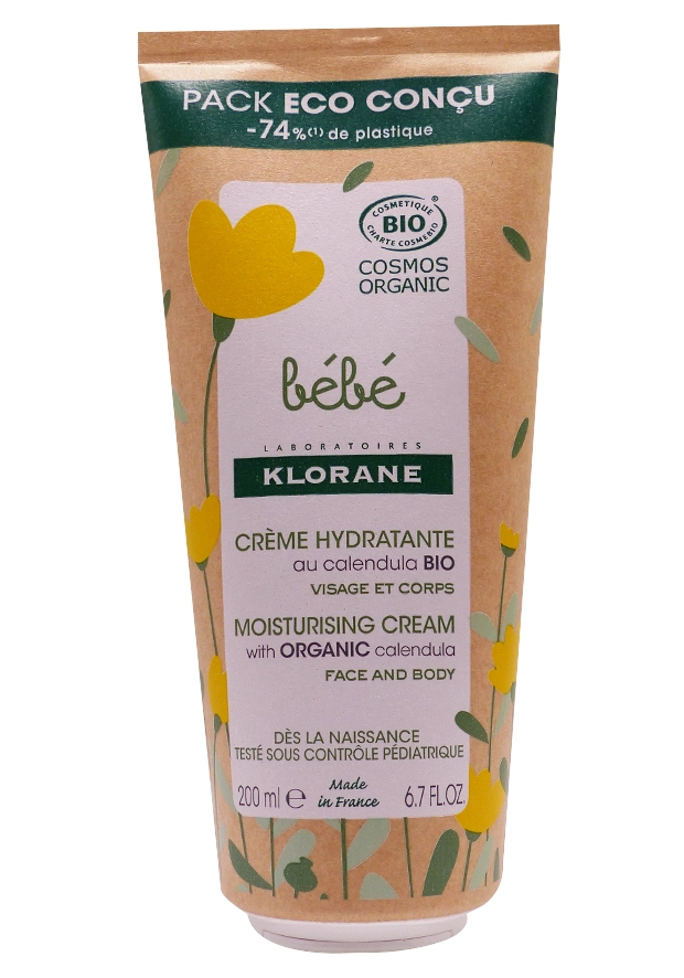 KLORANE BEBE CREME HYDRATANTE AU CALENDULA BIO 200 ML 6 klorane creme hydratante 200 ml