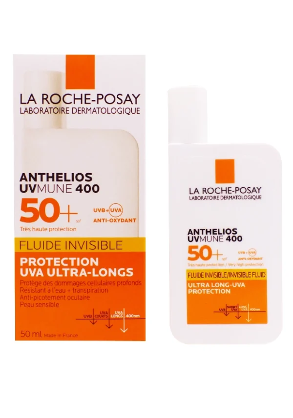 la roche posay anthelios uvmune400 fluide invisible 50+ 50 ml