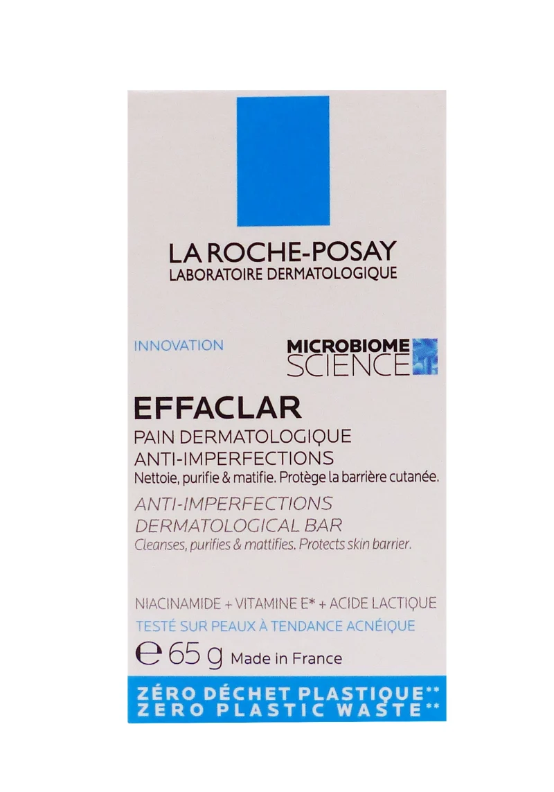 la roche posay effaclar pain dermatologique 65 g