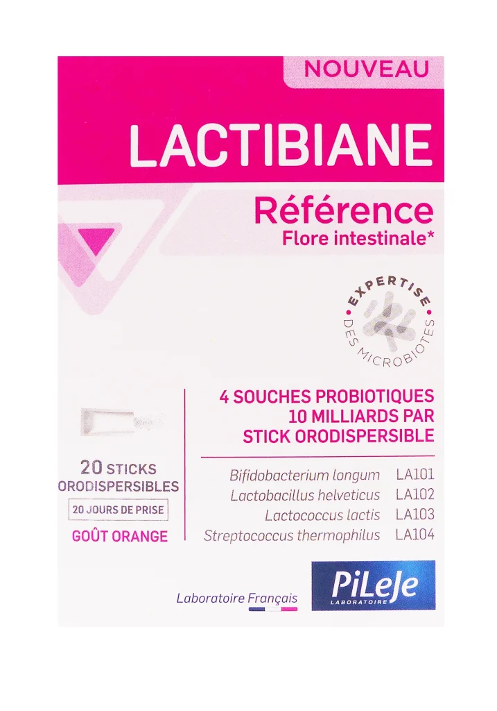 lactibiane reference 20 sticks orodispersibles Pileje