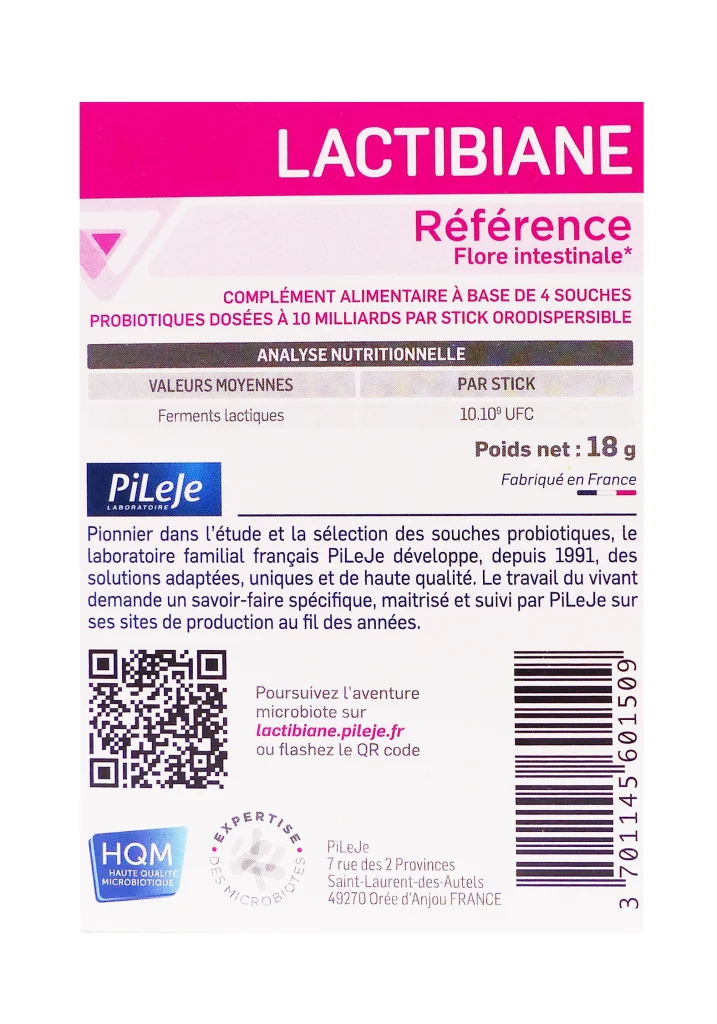 lactibiane reference dos
