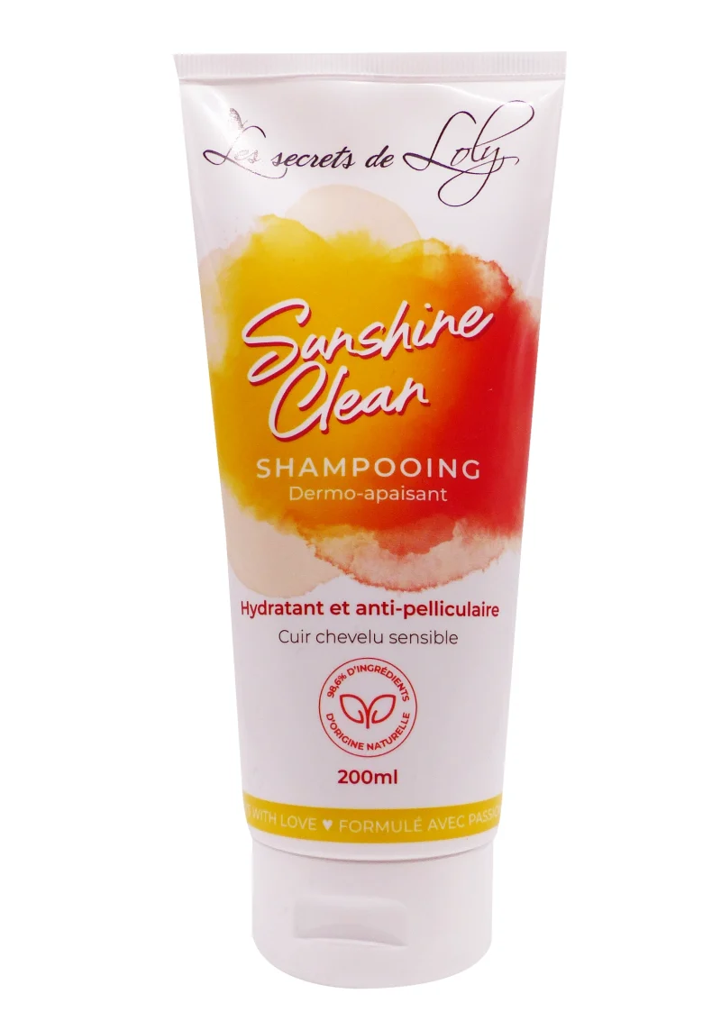 LES SECRETS DE LOLY SHAMPOOING SUNSHINE CLEAN 200 ML 12 les secrets de loly sunshine clean shampooing