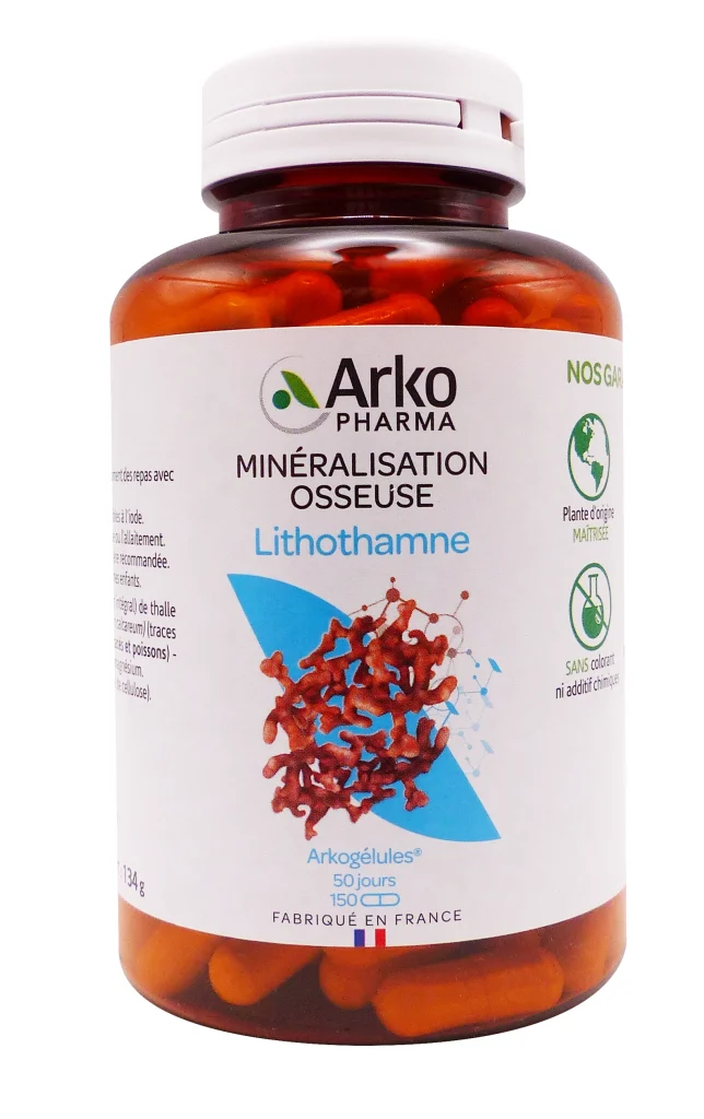 ARKOGELULES LITHOTHAMNE 150 GELULES ARKOPHARMA 4 lithothamne 150 gelules pot