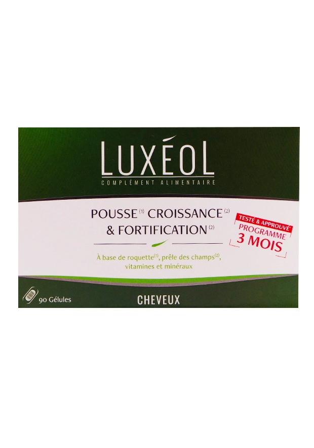 LUXEOL POUSSE CROISSANCE ET FORTIFICATION 90 GELULES 8 luxéol 90 gélules pousse croissance er fortification