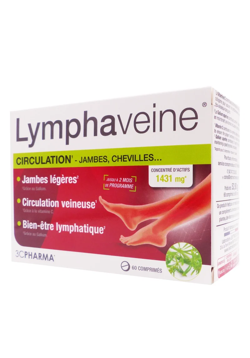 lymphaveine 60 comprimés