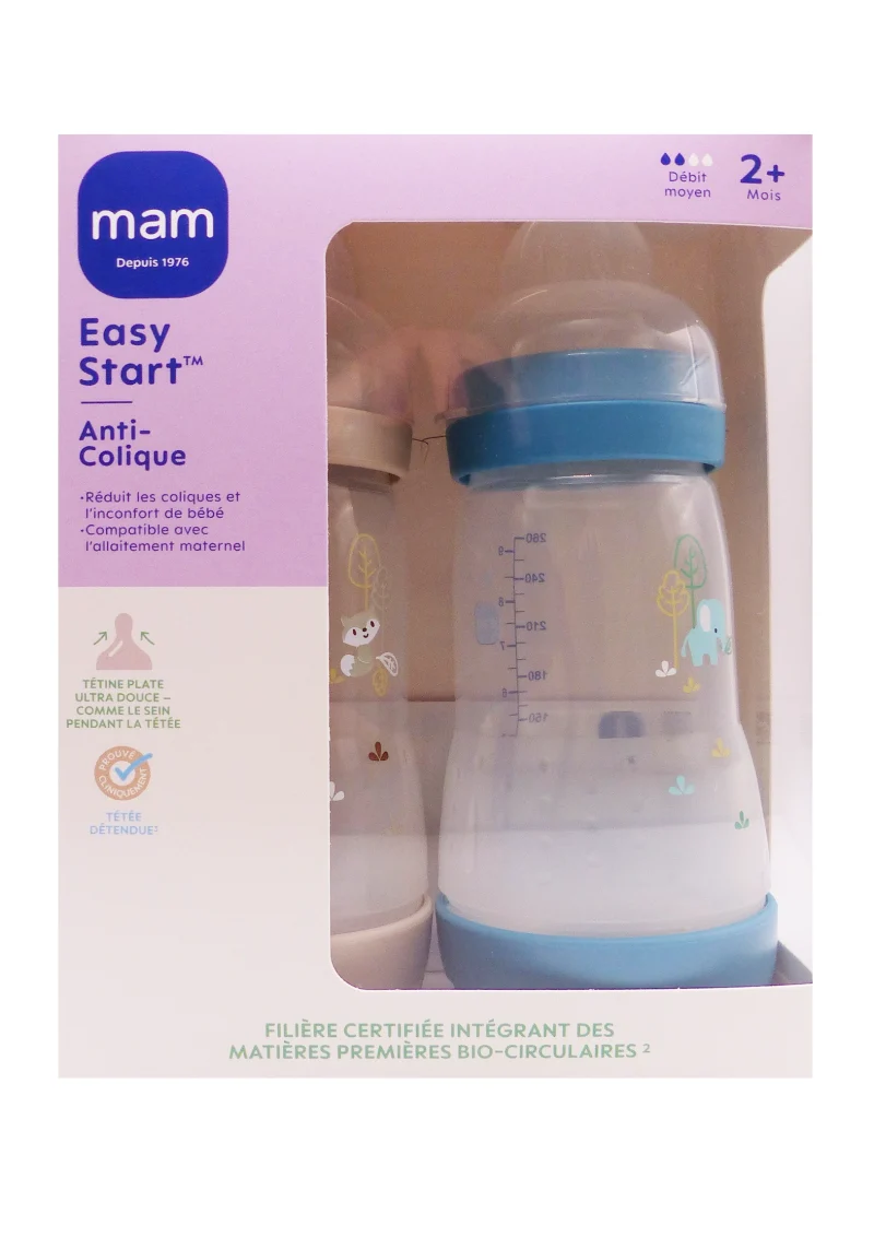 mam easy start anti colique lot elephant renard