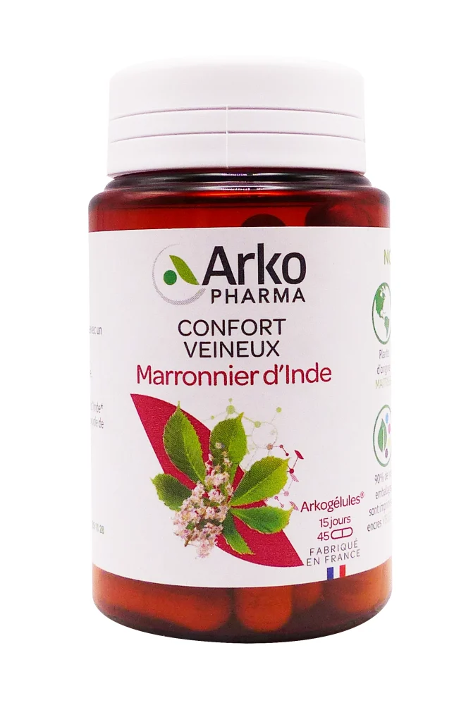 ARKOGELULES MARRON D'INDE 45 GELULES 4 marronier dinde 45 gelules