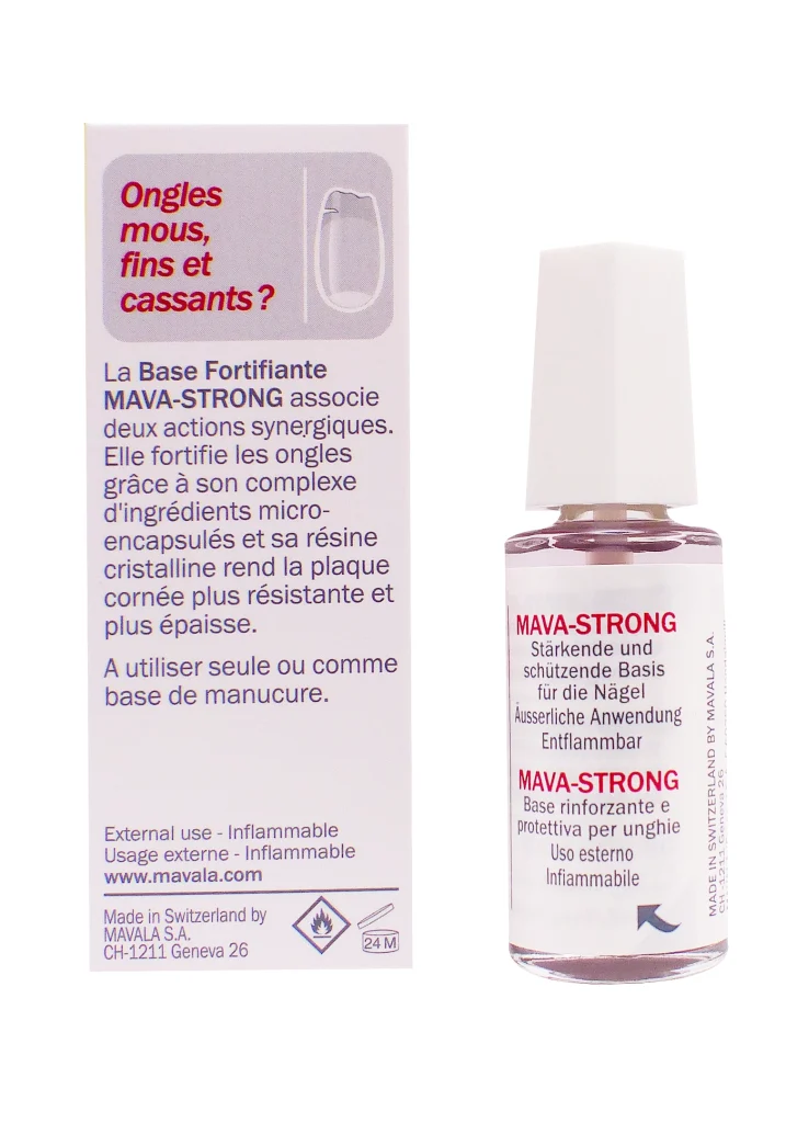 MAVALA MAVA-STRONG BASE FORTIFIANTE 10 ML 3 mava strong dos