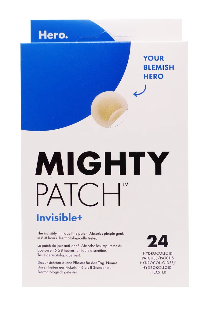 MIGHTY PATCH INVISIBLE+, 24 PATCHS DE JOUR ANTI ACNE 2 mighty patch invisible 24