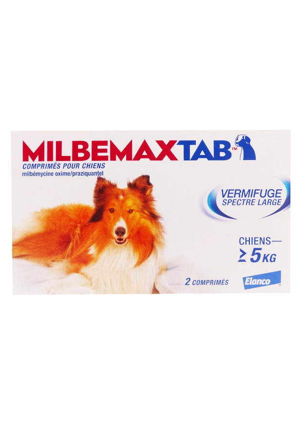 milbemaxtab chien sup 5 kg