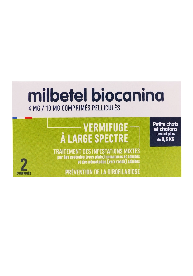 milbetel petits chats biocanina