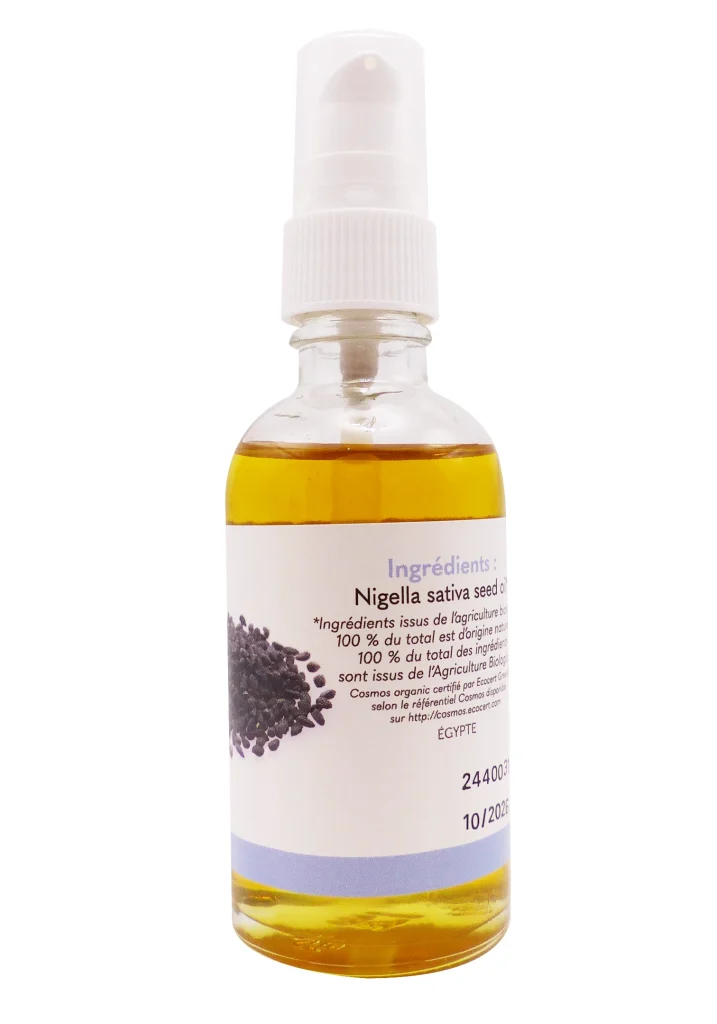 PHARMASCIENCE HUILE NIGELLE 50ML 5 nigelle dos