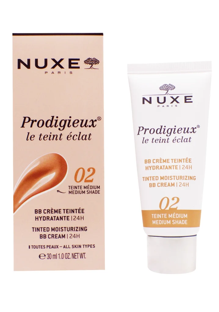 nuxe bb creme teinte medium 02 30 ml