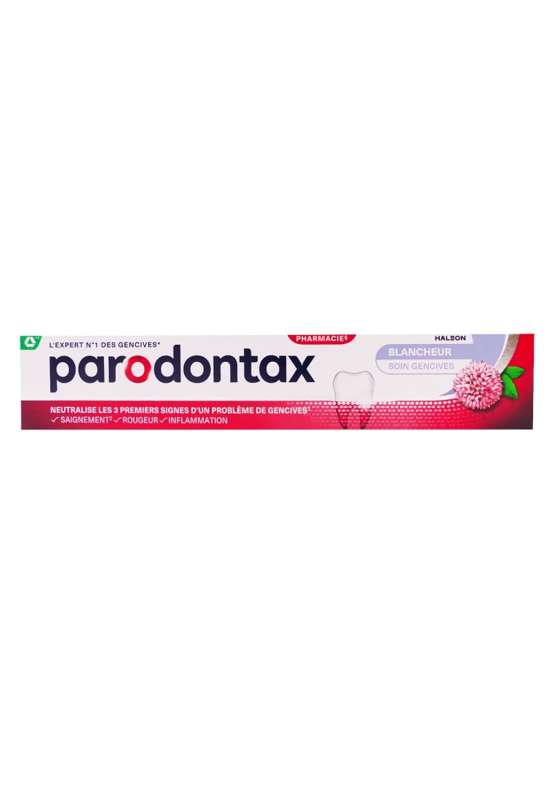 parodontax soin blancheur soin gencives