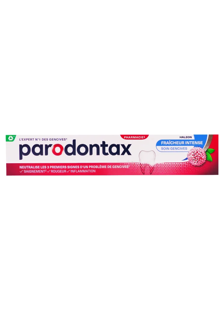PARODONTAX DENTIFRICE 75 ML FRAÎCHEUR INTENSE 2 parodontax soin fraicheur gencives