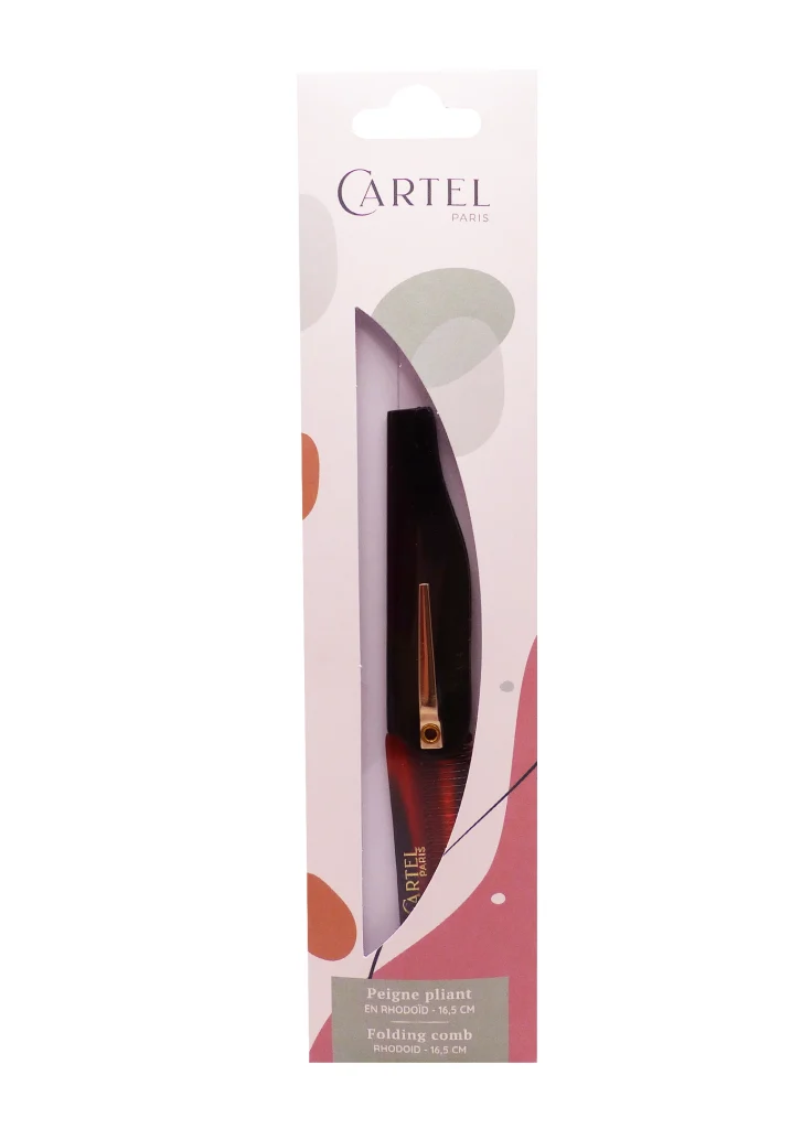 CARTEL PEIGNE PLIANT 16,5 CM 2 peigne pliant cartel