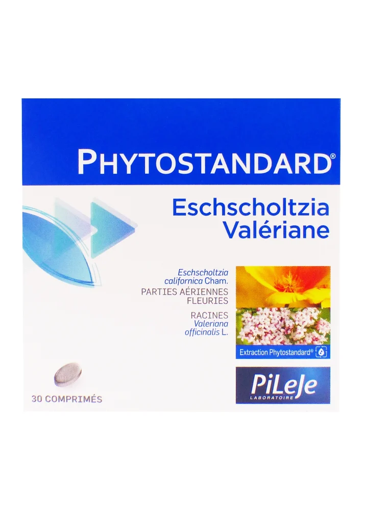 phytostandard eschtolzia valeriane 30 comprimes