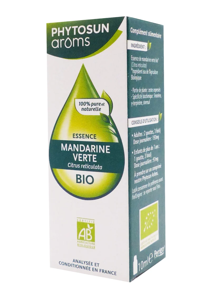 phytosun aroms mandarine verte bio