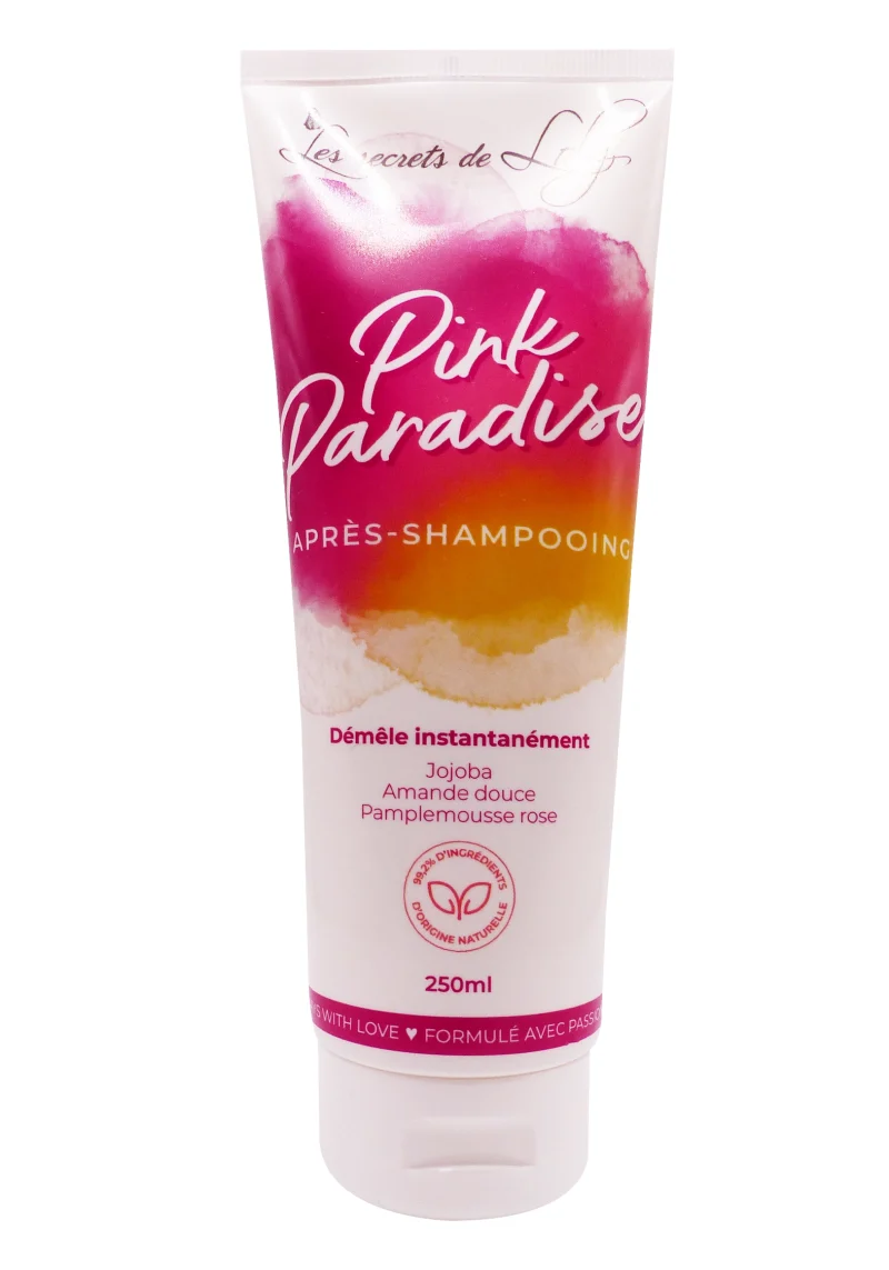 pink paradise apres shampooing 250 ml les secrets de loly