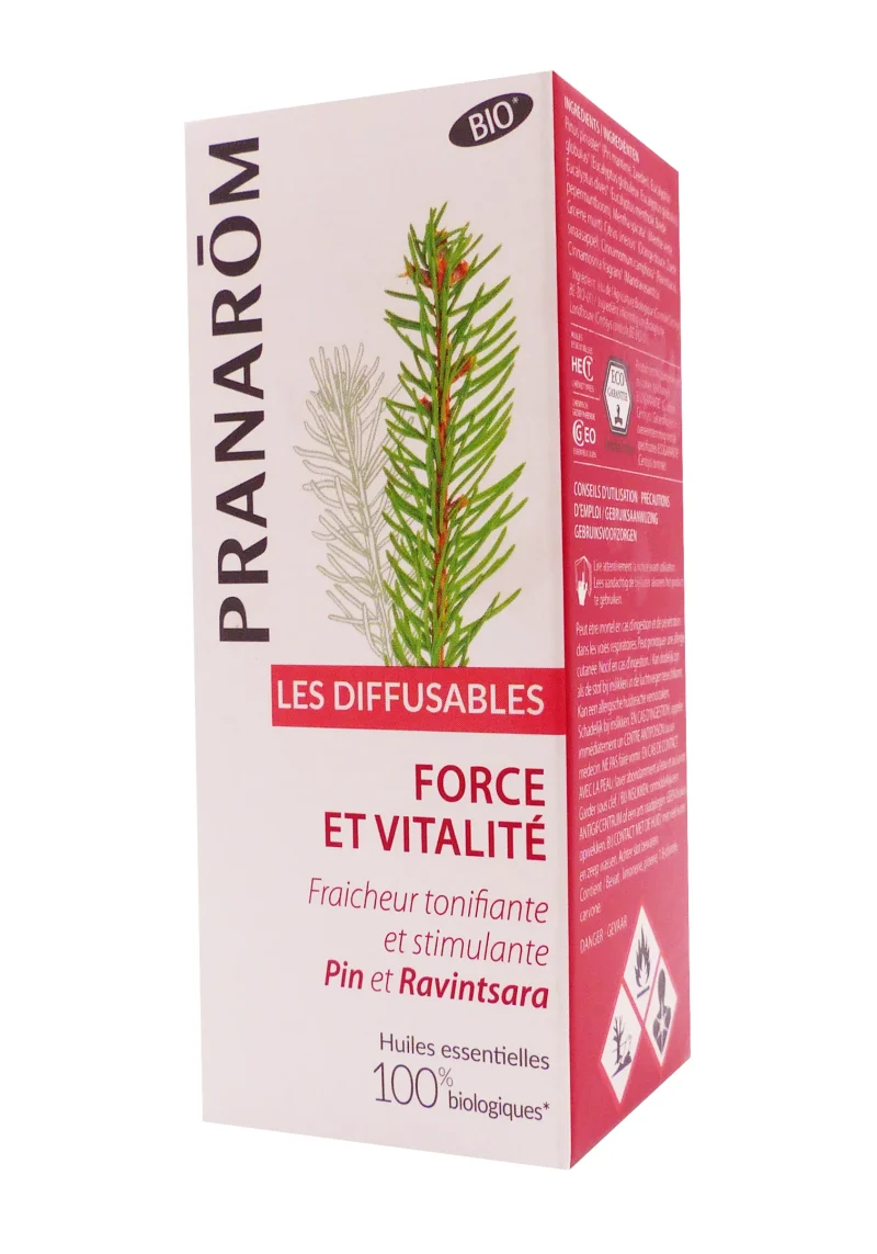pranarom diffusables force et vitalité