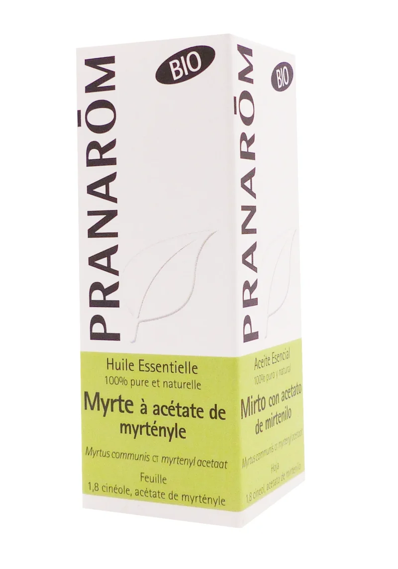 pranarom huile essentielle myrte a acétate de myrtényle bio