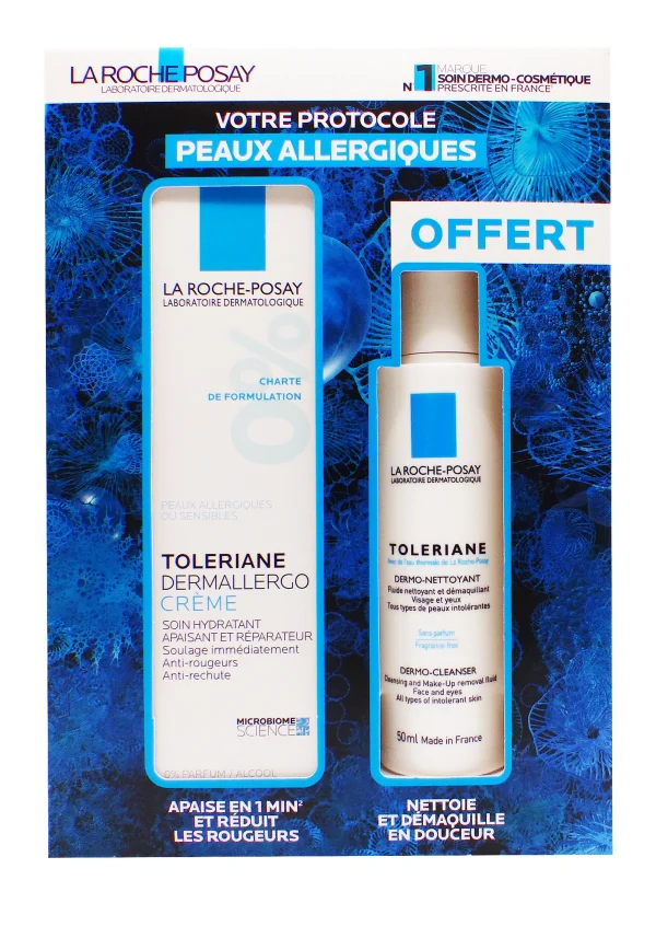 protocol peaux allergiques creme toleriane dermallergo
