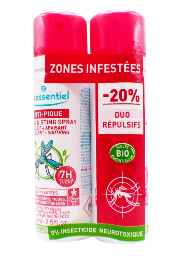 puressentiel lot spray moustiques