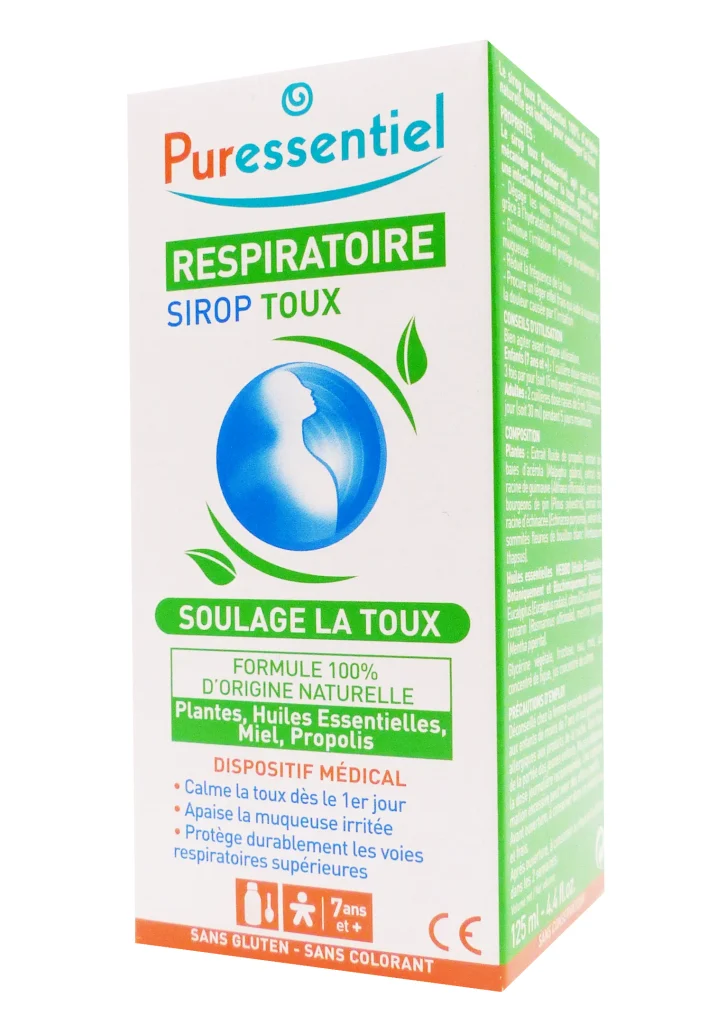 PURESSENTIEL RESPIRATOIRE SIROP TOUX 125 ML 2 puressentiel respiratoire sirop toux