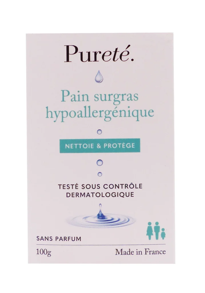PURETE PAIN SURGRAS HYPOALLERGENIQUE 100 G 2 purete pain surgras hypoallergenique 100g