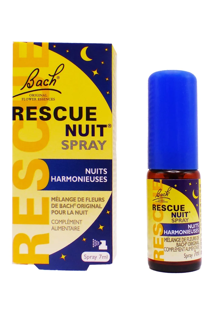 RESCUE NUITS HARMONIEUSES SPRAY 7ML 2 rescue nuit spray 7 ml