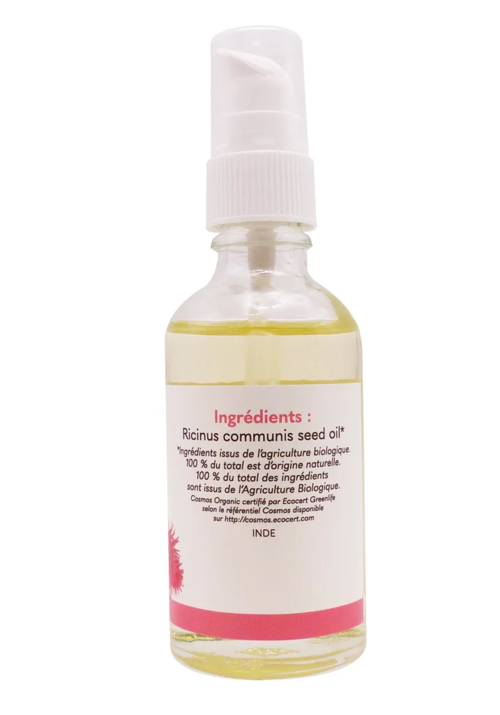 PHARMASCIENCE HUILE VEGETALE DE RICIN BIO 50ML 4 ricin dos